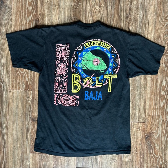 Lightning Bolt Other - Vintage Lightning Bolt Baja Chameleon T-Shirt